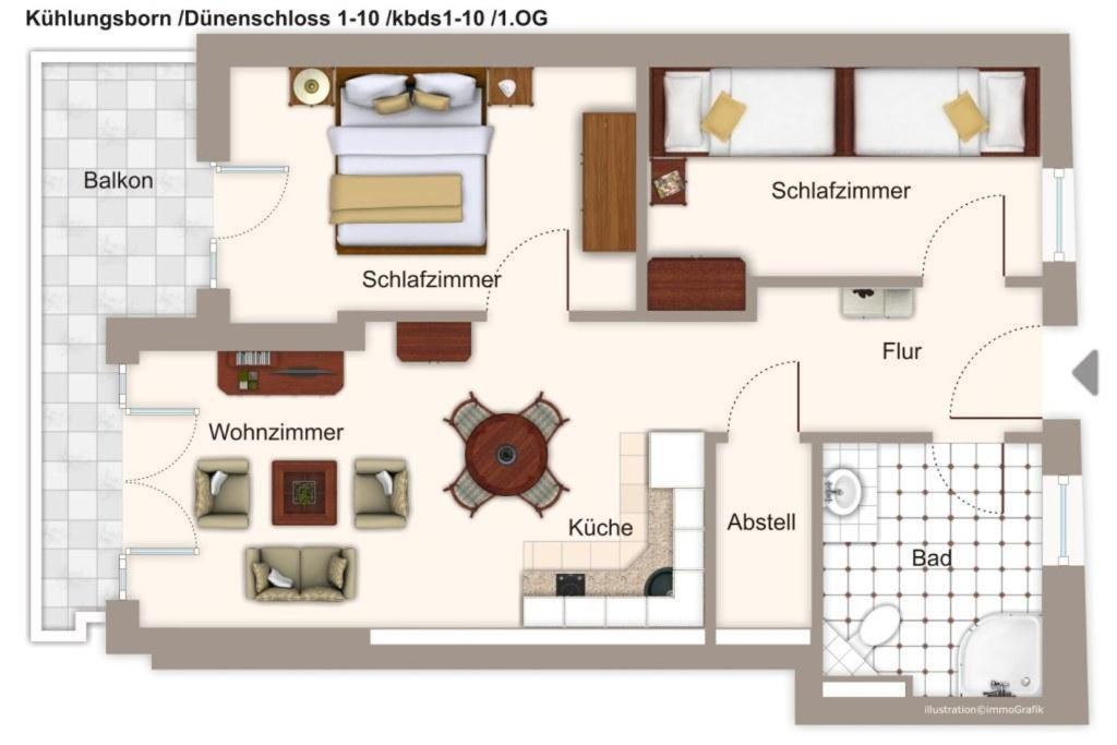 Duenenschloss Duenenschloss 1-10 คูล็องสบอร์น ภายนอก รูปภาพ